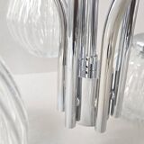 Vintage chandelier 6 balls 1970