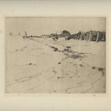 For Flora, 2 Reproductions engraving Frank Short, Plate 1 and 2