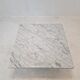 Italian Carrara Marble Coffee Table, 1980s