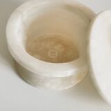 Vintage alabaster stone box