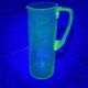 Old pitcher in opaline