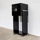 60s Piano lacquered cabinet art deco style