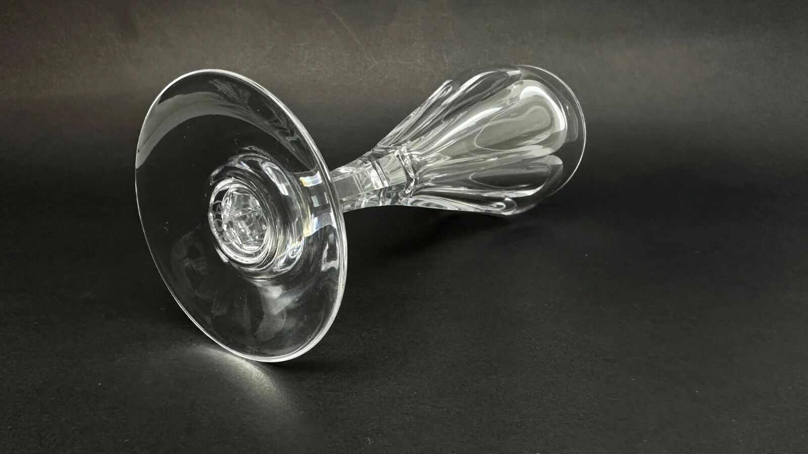Baccarat, set of 9 champagne flutes model Duchesse de Dino