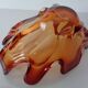 Sommerso Murano Glass Bowl, Italy, 1960s