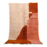 Handmade natural wool rug, size 200 x 300 cm