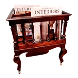 English magazine holder nineteenth century