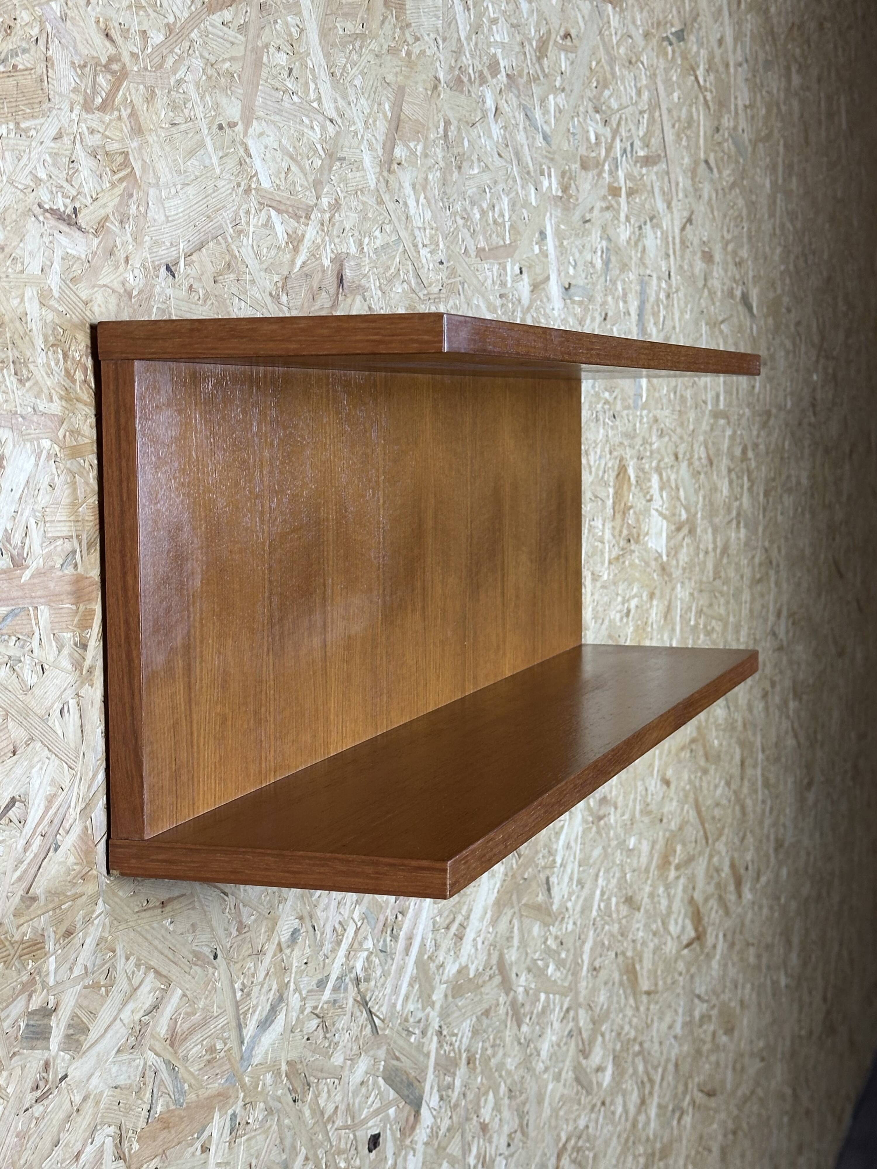 1960s/70s Teak Shelf, Teak Wall Shelf, Danish Design, Denmark