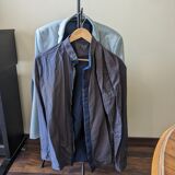 Vintage valet black and wood