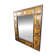 Chinese-inspired wooden mirror