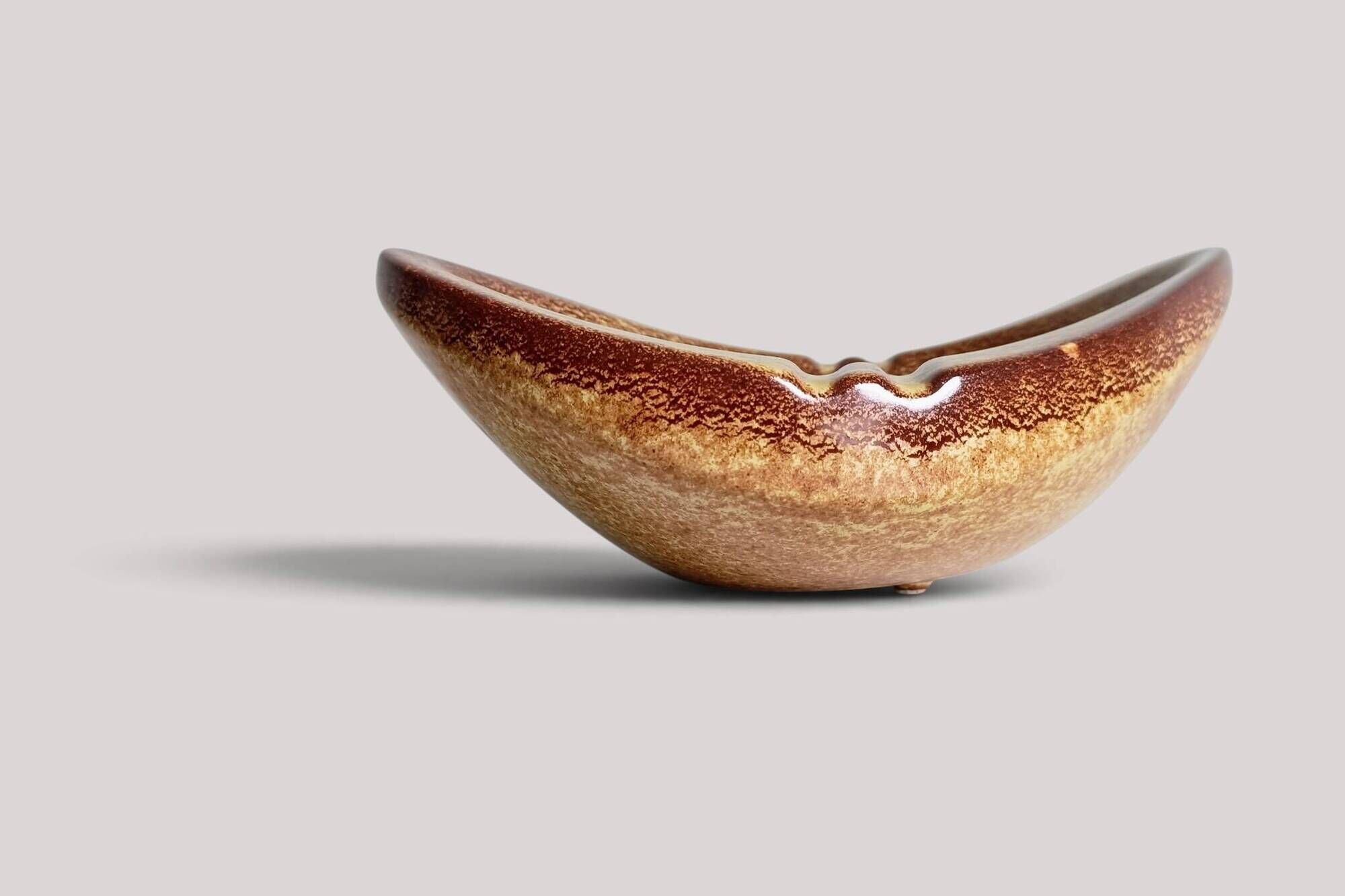 Ceramic ashtray Bertoncello Large or Catchall by Roberto Rigon, 1970s.