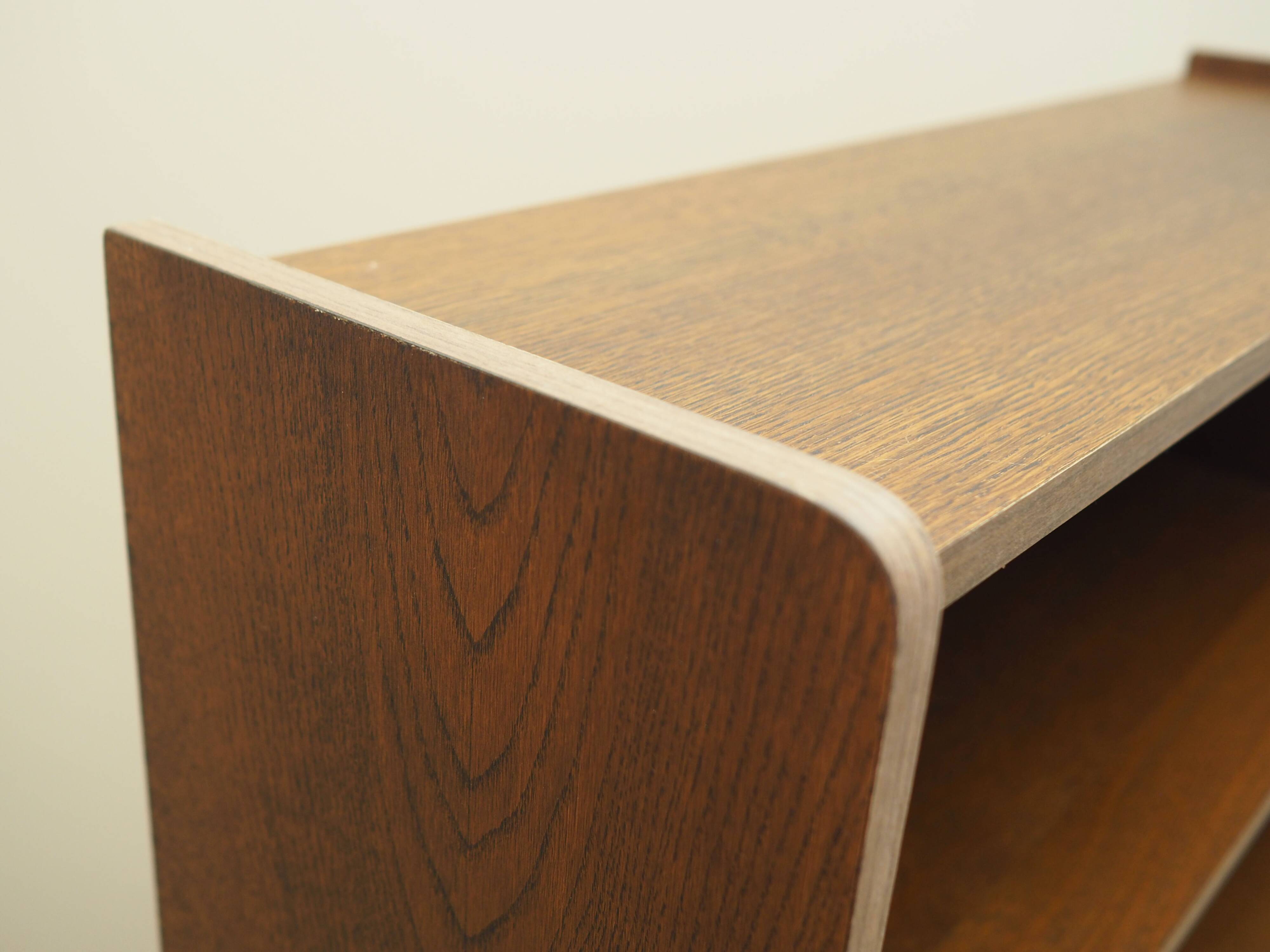 Oak bookcase, Danish design, 1970s, production: Denmark