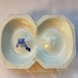 Gien earthenware salt pot decor Peony