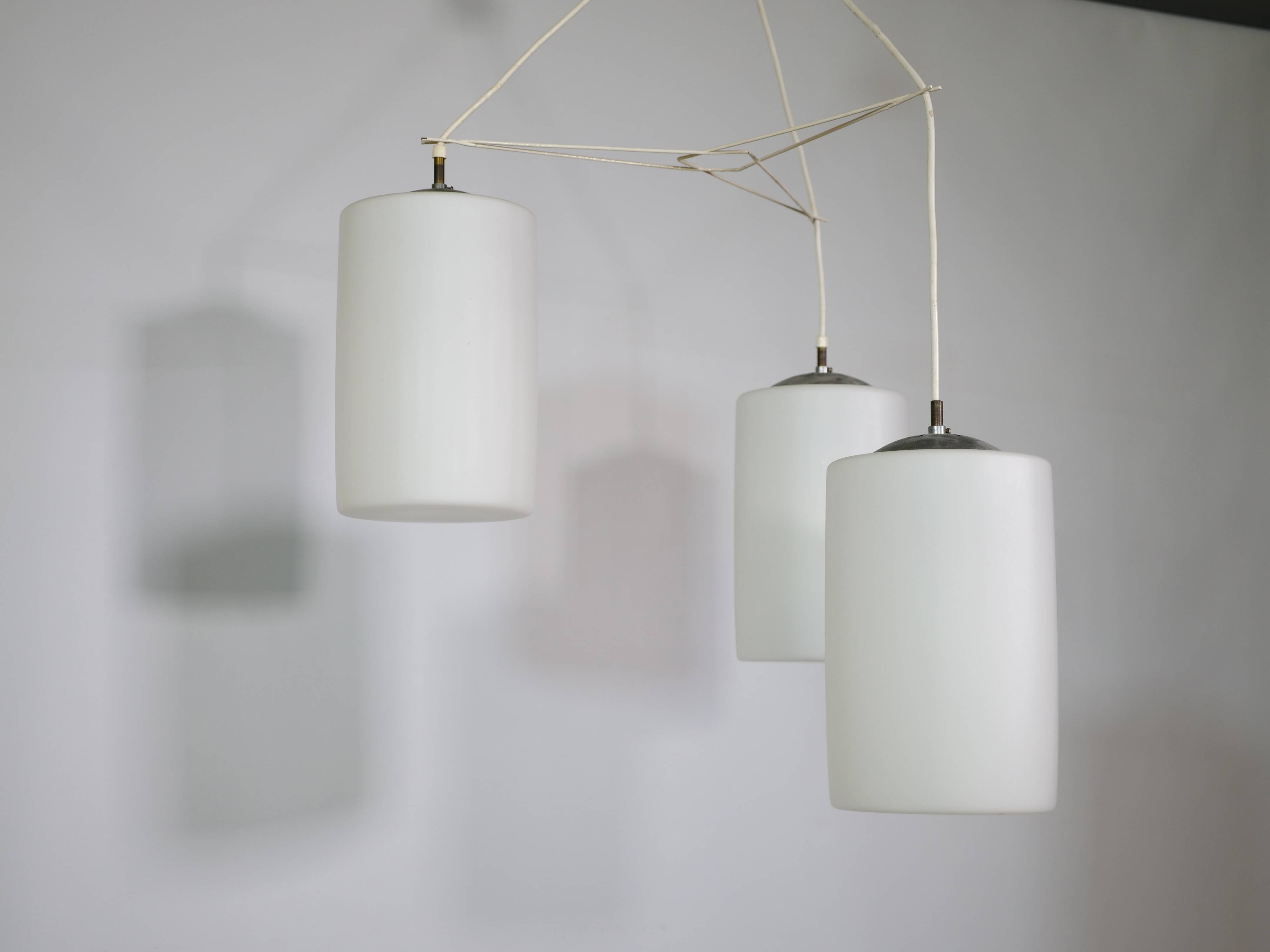 Cascade ceiling lamp by Wilhelm Wagenfeld for Peill and Putzler