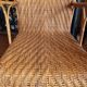 Vintage rattan armchair