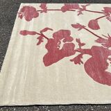 Modern carpets, floral art