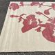 Modern carpets, floral art