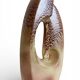 Vase en céramique sculptural du milieu du siècle par Roberto Rigon pour Bertoncello, Italie, années 1960.