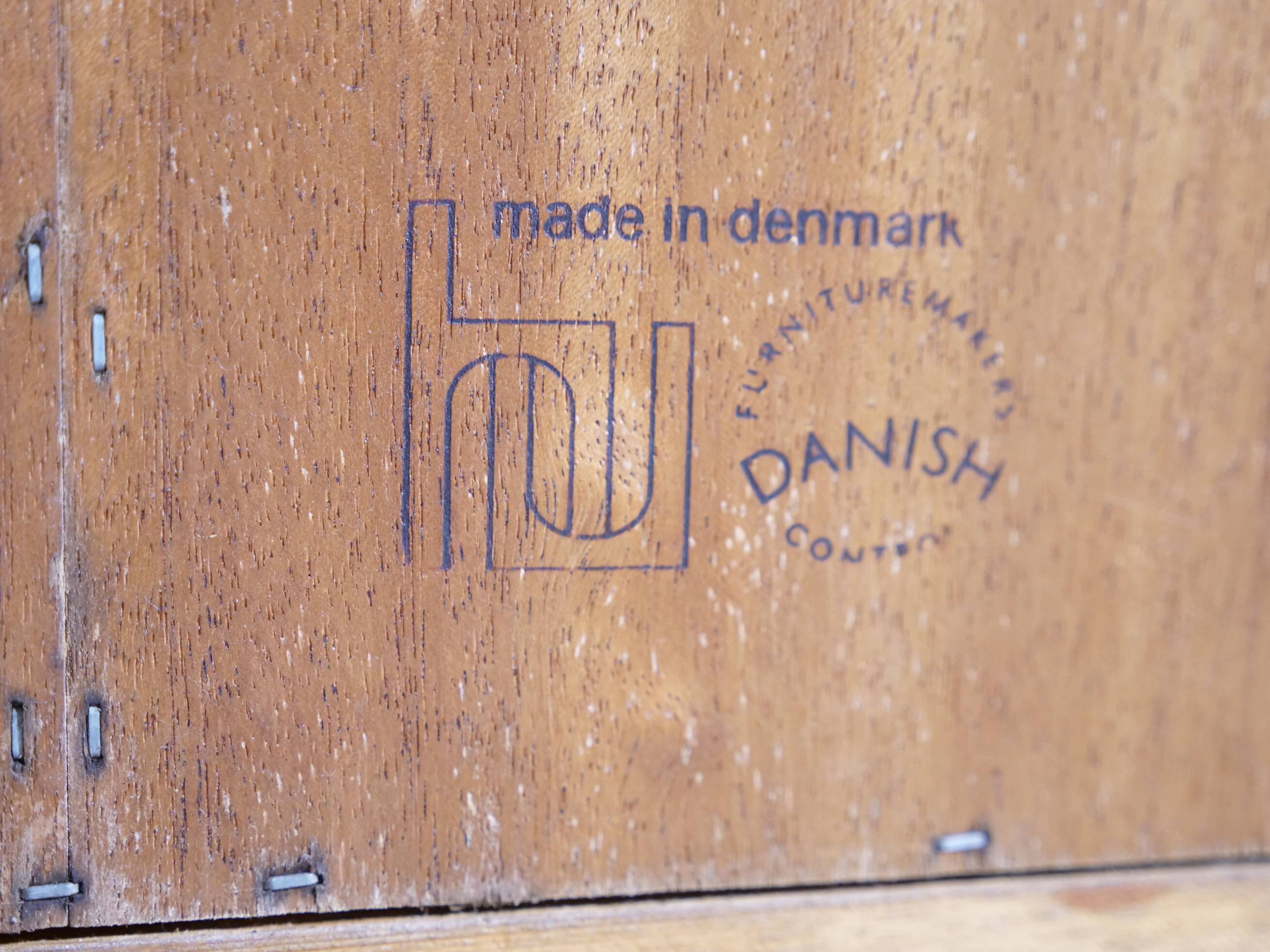 Mid-Century Design Teak Bookcase by Poul Hundevad, Denmark, 1960s