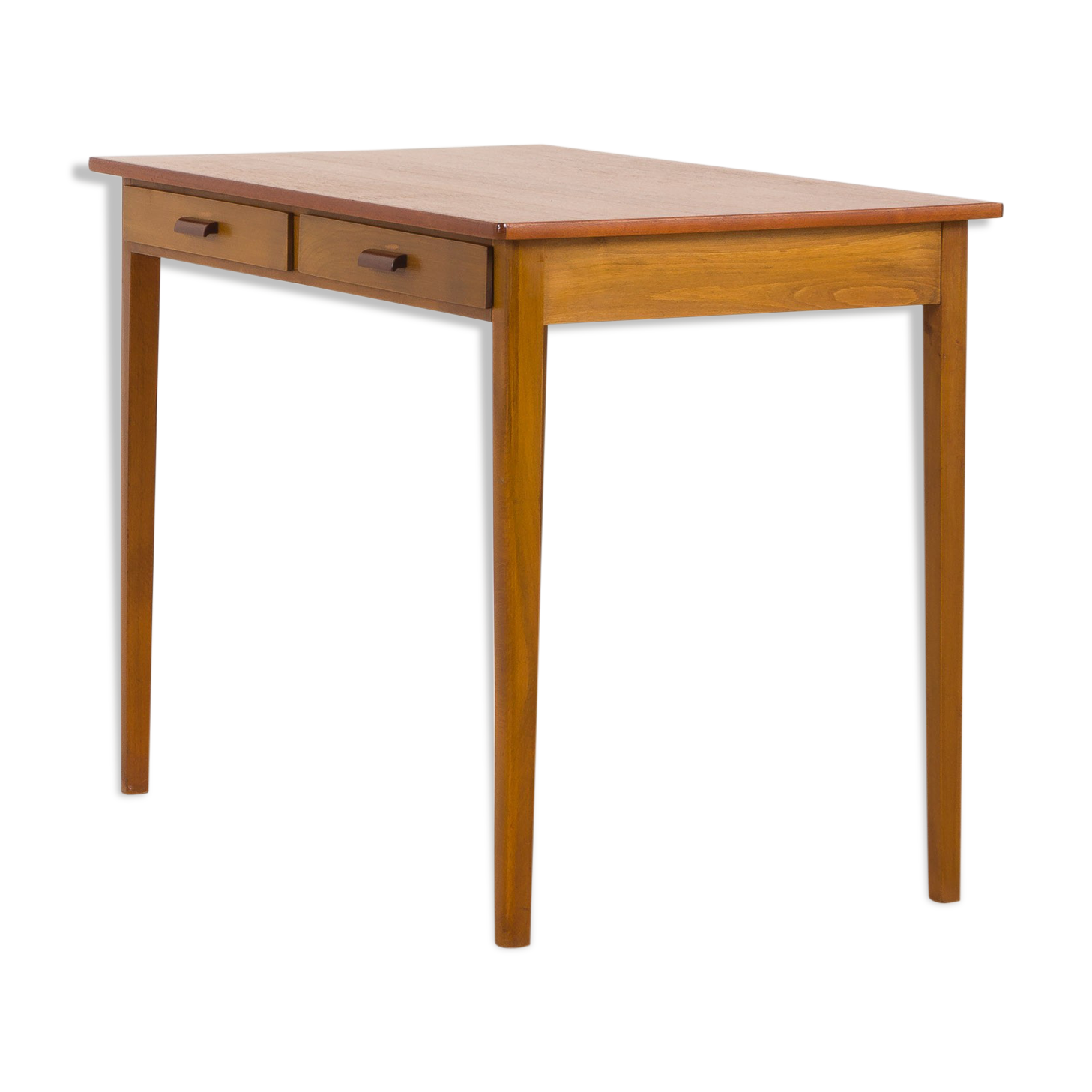 Danish "lady" desk in teak and beech, 60