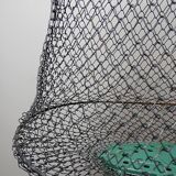 Vintage XL fishing net or basket Maillinox from the 80s-90s.