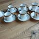 Coffee service for 6 people in Limoges porcelain by Robert Haviland, 1930.