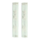 Pair of XL Murano Glass Wall Lights from Hillebrand, Germany, 1970s