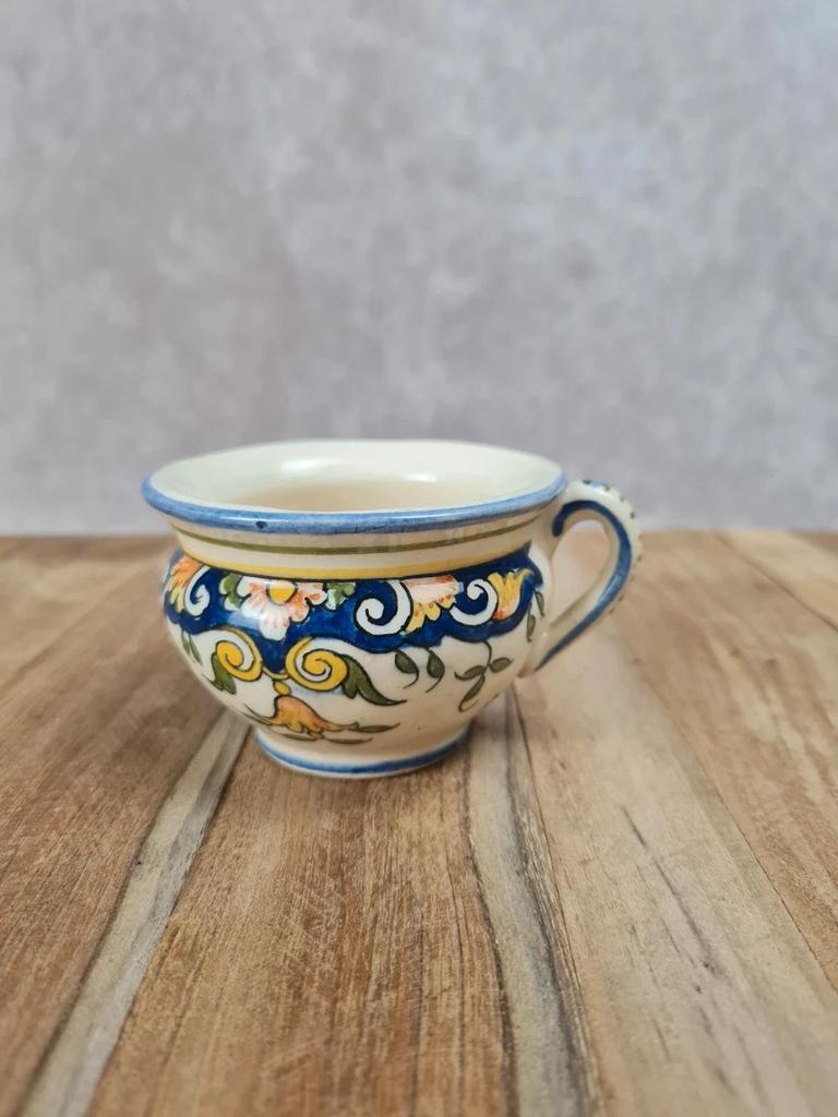 Handcrafted decorative mug Rouen, handmade