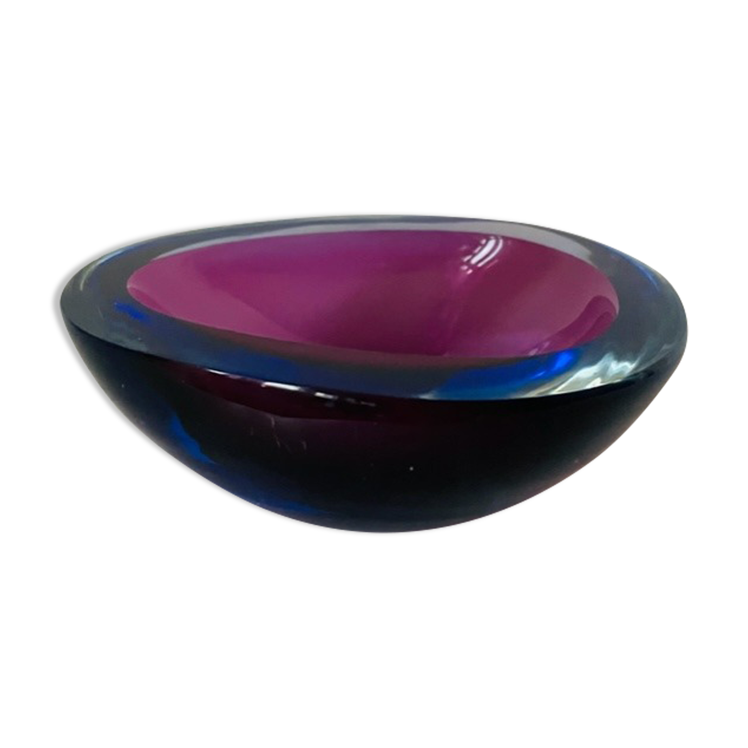 Murano glass ashtray, Galliano Ferro