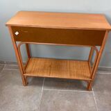 Rattan console