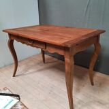 Louis XV table in natural wood