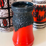 West Germany vintage vase set