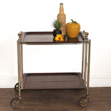 Vintage textable folding table-dessert
