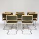 Série de 8 chaises B32