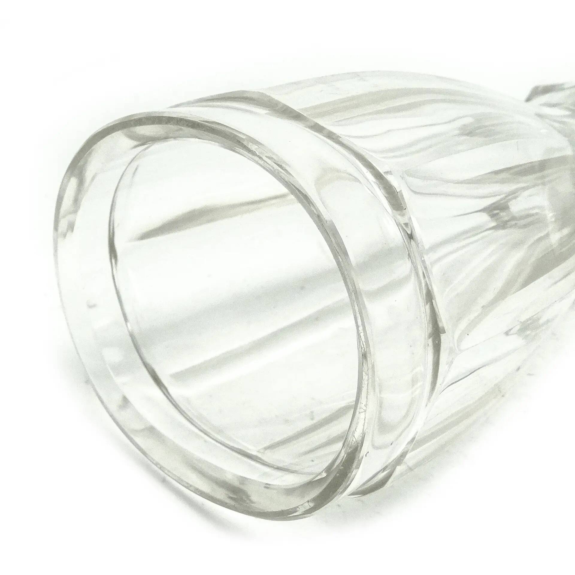 Novelty glass vase, crystal, Germany, 19th century