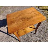 Oak table from the 1930s, 1 drawer.