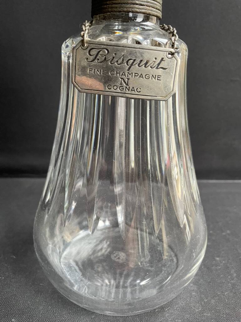Carafe stamped Baccarat - Biscuit Fine Champagne Cognac Napoléon