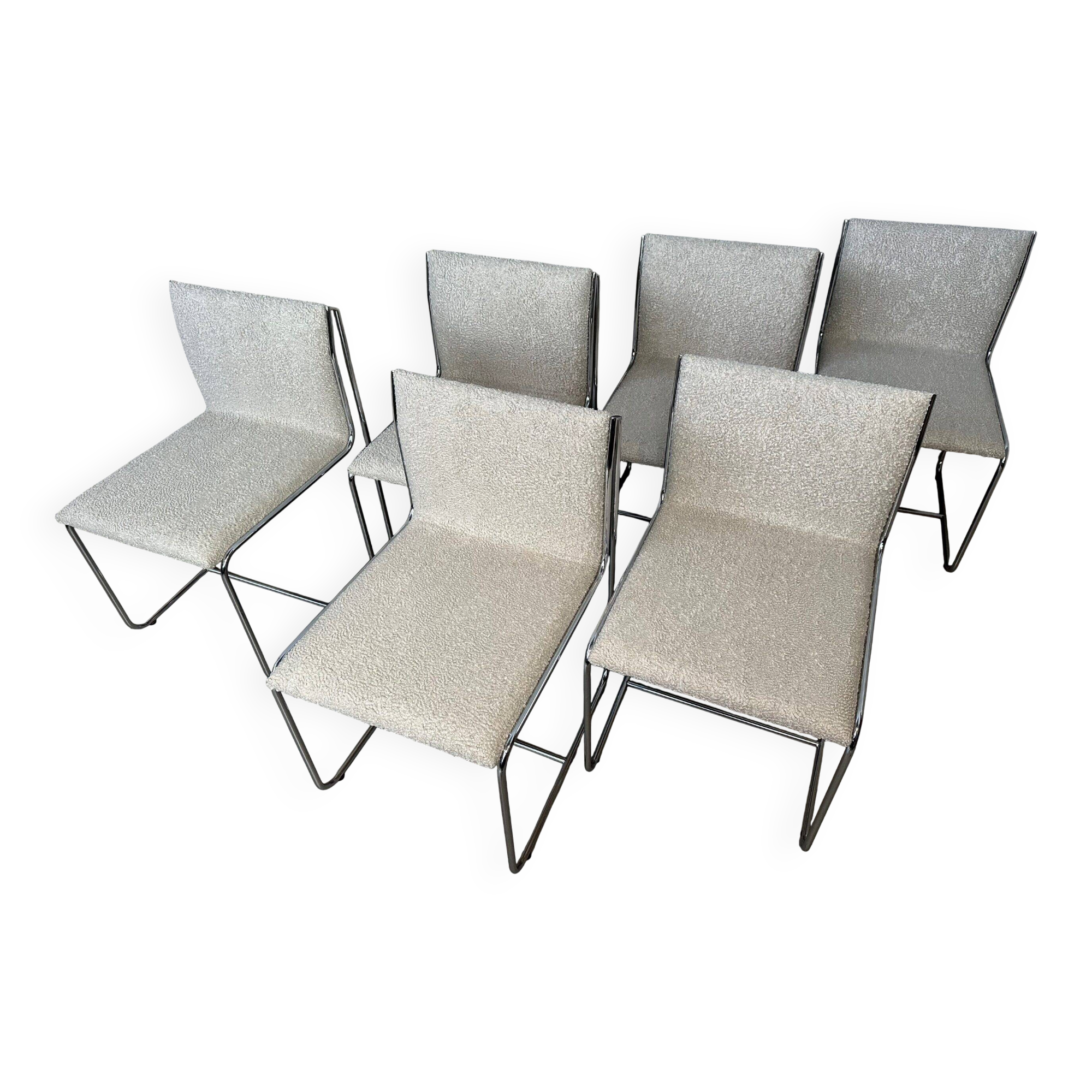 6x vintage design dining chairs – Sigmachair