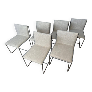 6 chaises de salle à - manger design
