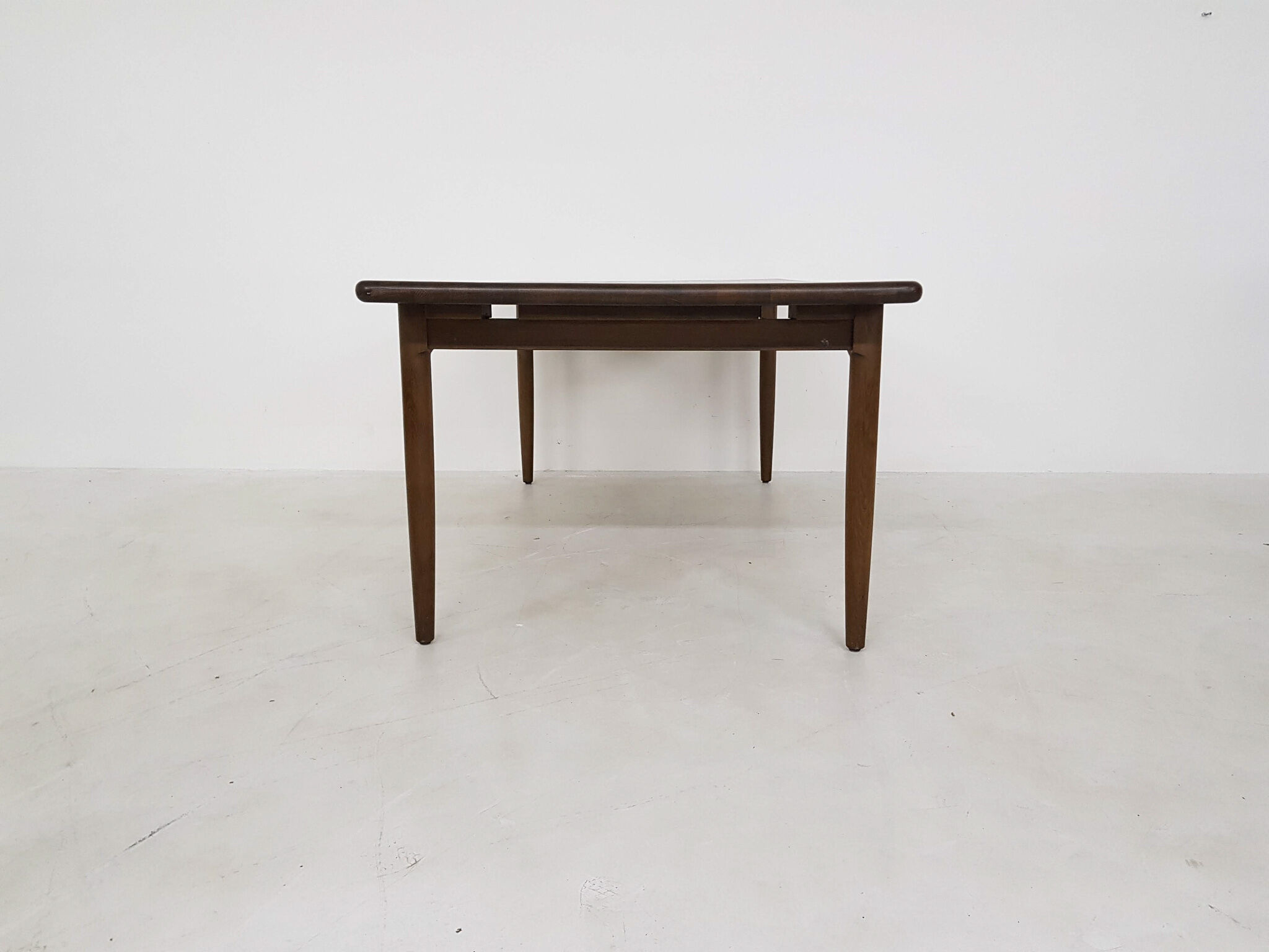 Oak dining table, The Netherlands 1960's
