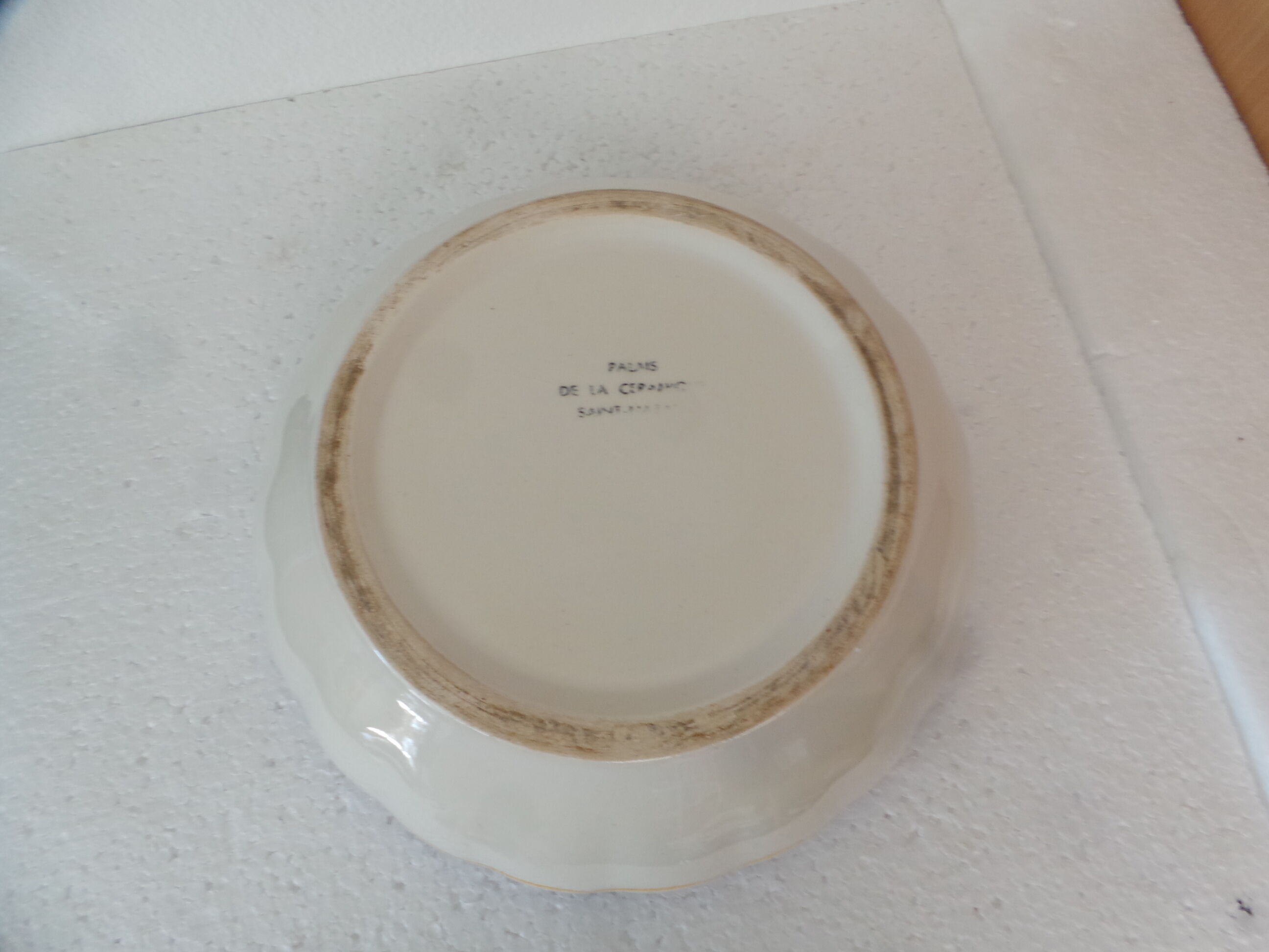 Salad bowl decor Breton ceramic palace Saint Nazaire