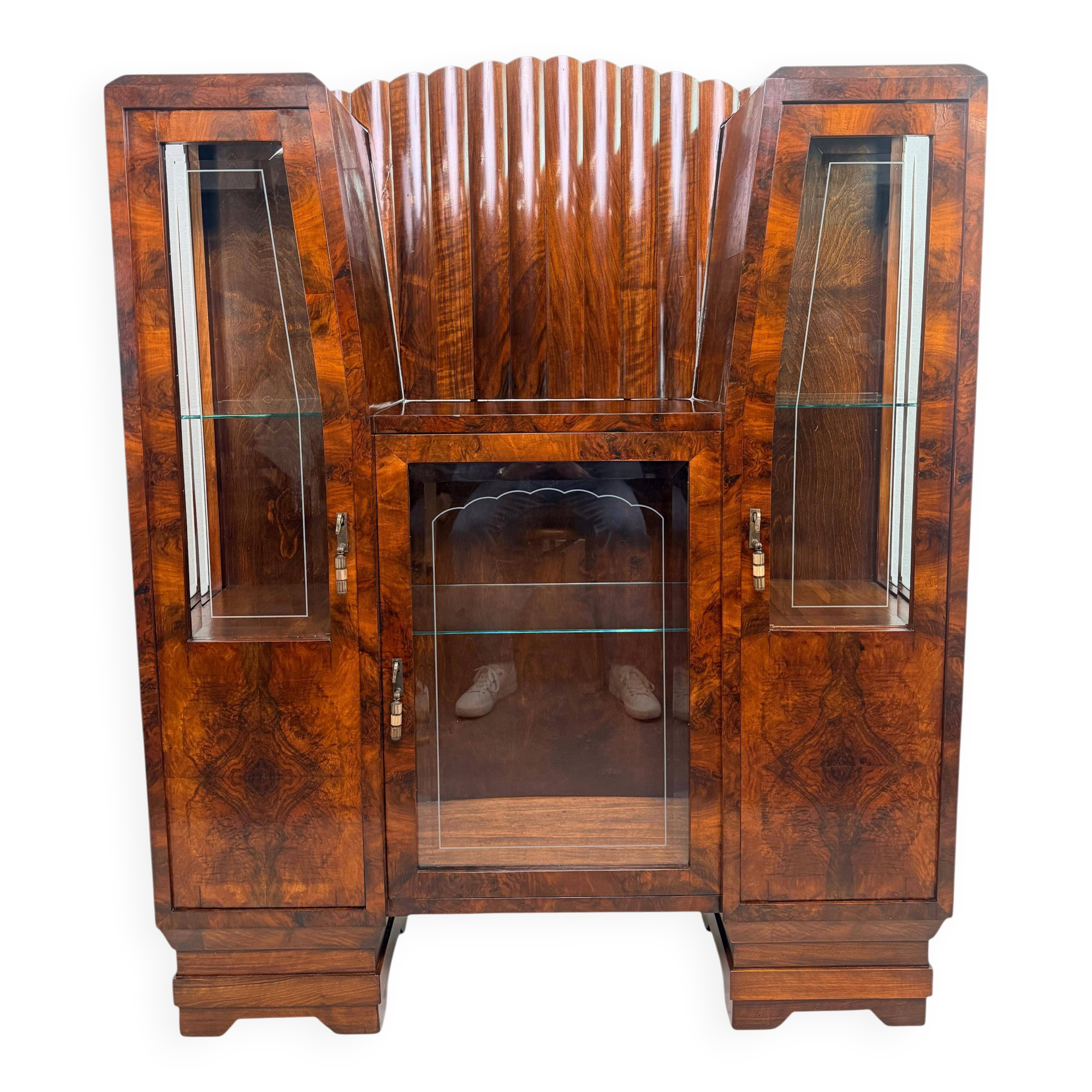 Vitrine art déco française