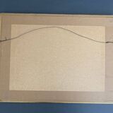 Drawing on paper by Léon Broquet Chatillon-sur-Morin Marne 1914