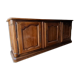 Louis XV 3-door walnut sideboard on plinths