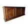 Louis XV 3-door walnut sideboard on plinths