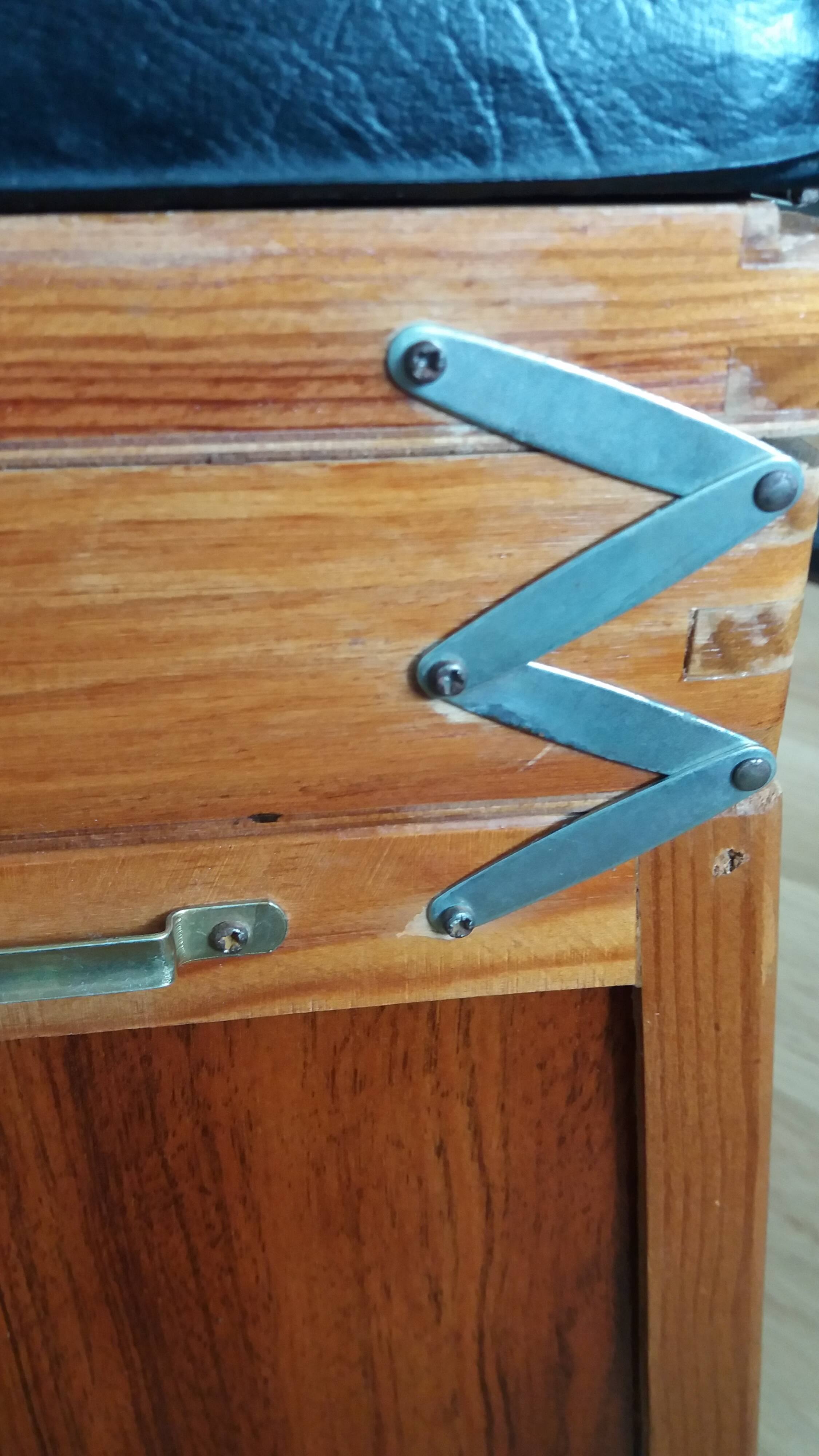 Fisherman's stool storage chest