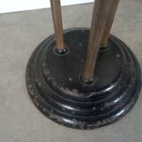 Pair of Parisian bistro pedestal tables