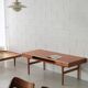 Teak coffee table