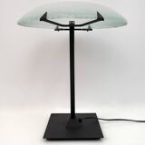 Post Modern Italian Murano Glass Mushroom Table Lamp, 1980s