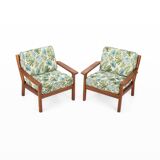 Pair of lounge chairs by Juul Kristensen for Glostrup Møbelfabrik, Denmark 1960s