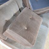 Italian Modular Space Age Design Sofa Set Chairs, Couch & Tables 1970s